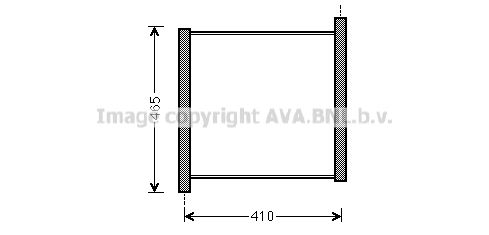 AVA QUALITY COOLING Радиатор, охлаждение двигателя MC2012